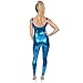 Stretch Is Comfort Women's Turquoise Metallic Unitard Toy Story 3 Barbie Costume Large