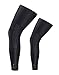 Przewalski Cycling Leg Warmers - The Best Thermal Protection - Winter Sport, Biking, Running – Breathable Elite Fleece, Extra Wool Warmth Feel | Reflective, Windproof Bike Knee Warmers for Men, Women