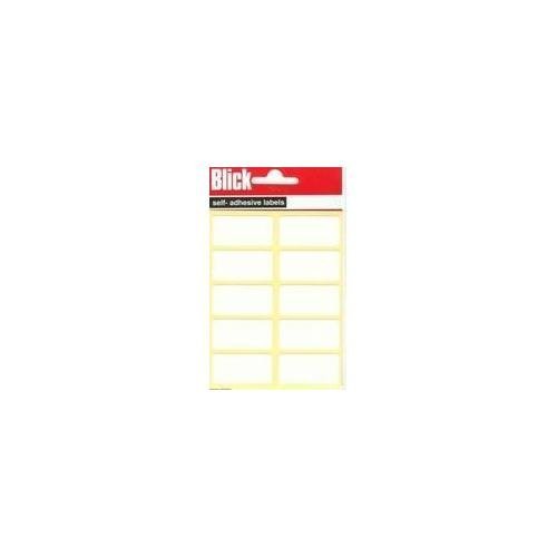 Blick RS00315 19mm x 38mm Label Bag - White