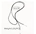 Elegant Fashion Women Girls Long Brown Leather Rope Gold Tube False Choker Collar Necklace Women Collier Bijoux