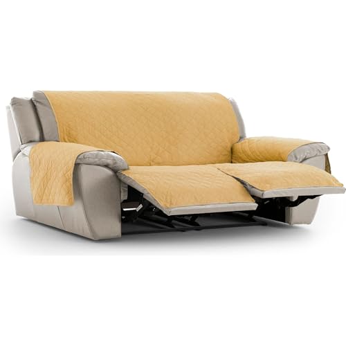 ECOMMERC3 | Relax Sofa Cover Padded and Non-Slip – Premium Mustard Protection Sofa Cover, Comfort and Style in an Adjustable and Washable Design