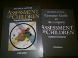 Assessment of Children: Cognitive Foundations, 5th Edition cover