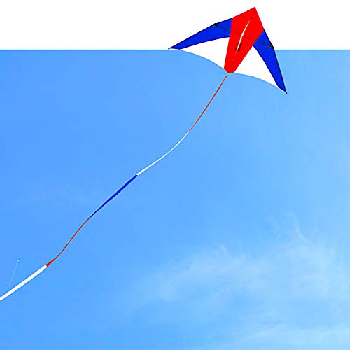 LeSharp Kite Tail Line, 10/15/30m Rainbow Color Blocking Long Kite Tail Line Outdoor Sports Accessory 4#