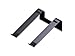 Laptop Stand iQunix Aluminum Ventilated Stand Update Version - Ergonomic Riser Portable Holder for MacBook Pro, All Notebooks, Black