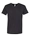 Bella + Canvas Unisex Triblend Short-Sleeve V-Neck T-Shirt L SLD BLK TRBLND