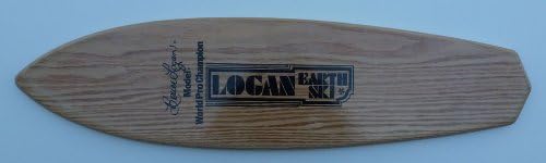 Logan Earth Ski "Bruce Logan Model Flat Tail Deck, 7-3/8 x 29-Inch/15.25-Inch WB, Black