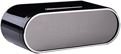 Umootek Hidden Camera Alarm Clock HD 1080P WIFI Wireless Network Srcurity Camera With Night Vision Motion Detection Spy Camera for Home Office Surveillance