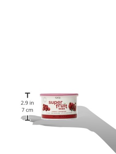 Gigi Super Fruit Wax, Cranberry Plus Pomegranate, 14 Ounce