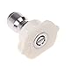 HS Pressure Washer Spray Nozzle Tips 40 Degrees White Metal Nozzle Tip 1pc