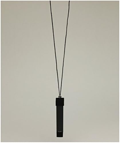 JayLace Juul Necklace Accessory Easy Access Anti-Loss Juul Holder Pendant (Black)