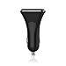 Amerzam Car Charger,5.2A/25W 3 Port USB Car Charger iPhone 6S Plus 6 Plus 6 5SE 5S 5 5C 4S, Samsung Galaxy S7 S6 Edge Plus Note 5 4 S5 Tab S, LG, G5, G4, HTC, Nexus 5X 6P, iPad