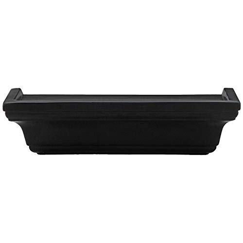 Pinnacle 12-Inch Gallery Solutions Ledge, Black