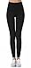 Aenlley Women's Activewear Yoga Pants - High Waisted Tummy Control Workout Gym Tights Color Black Size M