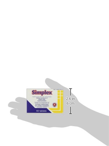 NARTEX SIMPLEX HOMEOPATHIC SEDATIVE TABLETS, 60 COUNT