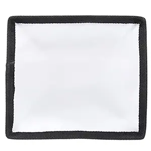 HEALLILY Flash Diffuser Light Softbox 15cm X 17cm/ 6 X 7 Universal Collapsible Studio Softbox Mini Speedlite Flash Accessories Kit Compatible for Nikon Sony Pentax Neewer Others
