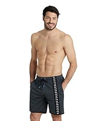 ARENA Men's Standard Icons Bermuda Logo Swim Trunk