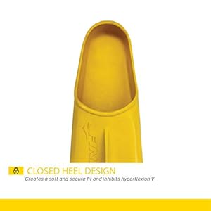 Finis Z2 Gold H Training Fins, Yellow/Black, M: 8.5-10/F: 9.5-11 4 Schnorchelmasken 31VVgHzRlBL. SS300 Kurzes Blatt fördert einen kürzere und schnellere Schläge, wobei es bei gerade genug Antrieb durch das Wasser bleibt
Stärkt die Beine und baut Herz-Kreislauf-Kondition auf
Das Bieggehäuse fängt Wasser beim Schlag nach oben auf und zielt so auf die Oberschenkel- und Gesäßmuskulatur und deren Stärkung ab
