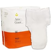 Attn: Grace Incontinence Large Briefs for Women - 14-Pack - Underwear for Heavy Urinary Incontine...