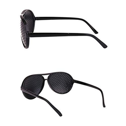 Qlychee 2Pcs Anti-Fatigue Myopia Prevention Glasses Black Prevention of Near Eyesight Astigmatism Amblyopia - Thumbnail 6