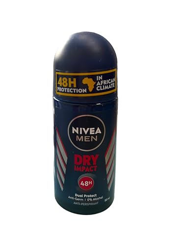Men Nivea Men Roll-on Dry Impact Men – 50 ml – paquet de 6