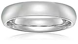 Standard Comfort Fit 10K Gold Wedding Band, 4mm