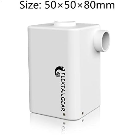 Portable Small USB Rechargeable Outdoor Backpacking Camping Home Air Pump Inflate Deflate Air Pump With Nozzles For Inflatables Pool Floats Air Bed Air Mattress Swimming Ring Vacuum Bag