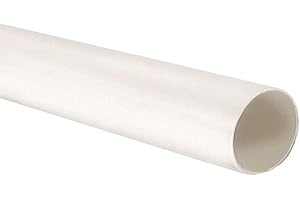GENERIC Central Vacuum 4' Stick of Pipe (Single Stick), White (30290)