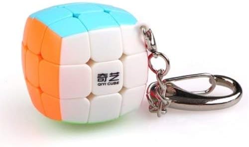 Adichai Magic Puzzle for 14 Years and Up, Multicolour (Qiyi Bun Stickerless)