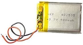 Entrox 3.7v 500mAh Li-Polymer Battery 25 * 35 * 5mm for Quadcopter Helicopter Drones GPS PDA DVD iPod Tablet PC