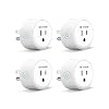 Smart Plug, WiFi Smart Socket, WiFi Outlet Works with Alexa & Google Assistant, Remote Control Your Appliances with App…