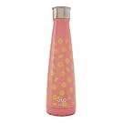 S’ip by S’well Vacuum Insulated Stainless Steel Water Bottle, Double Wall, 15 oz, Lemon Drop