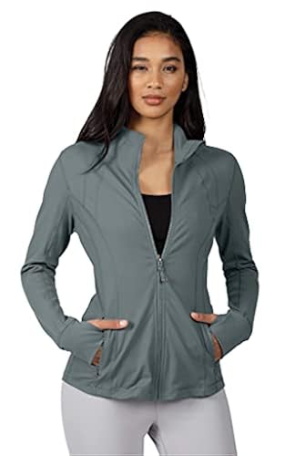 90 Degree By Reflex Women's Lightweight, Full Zip Running Track