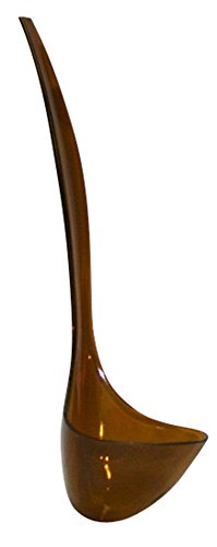 Plastic Amber Punch Ladle