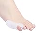 Toe Separators for Bunions Plantar Fasciitis Hammer Toes Yoga Sports Original Gel Toe Stretchers Straightener Spreaders Pads Small Toe Protectors for Men Women Stop Foot Pain