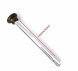 SB Distribution Ltd Pin, Tensile - 3/8 Diameter 4-1/4 Locking Space || Universal Weight Stack Replacement SELECTOR KEY - Round New Black KNOB || DETENT Hitch PINS || by SBD