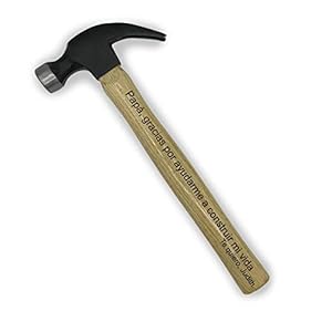 Martillo personalizado Regalos originales para hombre dia del padre e hijo cumpleaños de papa abuelos novio