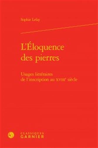 L' éloquence des pierres