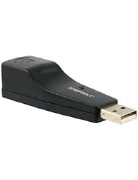 Sabrent   Adaptador de red USB 2.0 a RJ 45 Ethernet 10 100Base T (NT USB20)