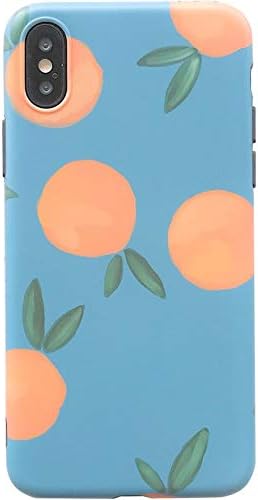 Amazon Com Iphone Xs Max Case Goalada Orange Pattern Case