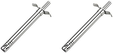 BirthMark Stainless Steel Gas Lighter Set of 2 Pieces