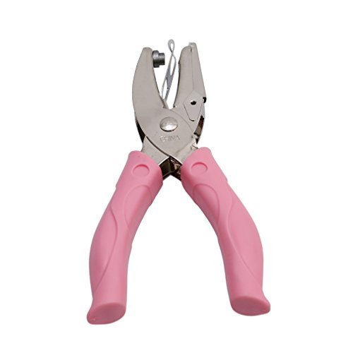 OrliverHL Stainless Steel 1-Hole Puncher Single Hole Punch for Belt, Leathercraft, Paper, Scrapbooking,Large Hole