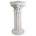 Design Toscano Athena Corinthian Furniture Pedestal Column Plant Stand, 33 Inch, Polyresin, Antique Stonethumb 3
