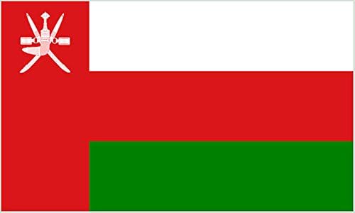 3Ft x 2Ft Flag Oman 3' X 2' Flag With Eyelets