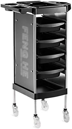 QTDS Mobile Salon Hairdresser Trolley Multi-function Barber Storage Hair Rolling Cart Beauty Salon Tool With Drawers & Wheels (color : Style1)