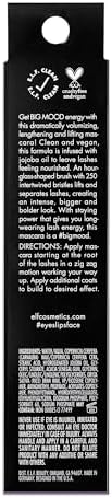 e.l.f. Cosmetics Big Mood Mega Volume Lifting Mascara Black 1.1 Oz view 2
