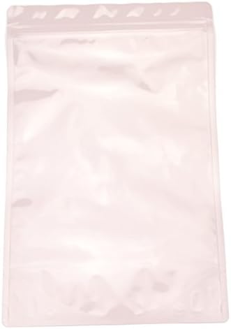 Jewlinge 防臭チャック袋 布ナプキン持ち運び用1枚 スタンド自立型 Lサイズ 消臭 物品 日本製 ピンク 防水加工