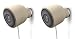 Wasserstein Colorful Silicone Skins for Nest Cam Outdoor Security Camera - Protect and Camouflage Your Nest Cam Outdoor with These UV Light- and Weather Resistant Silicone Skins (2 Pack, Beige)