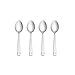 International Silver Dawson Frost Stainless Steel Flatware, 20-Piece Set, Service for 4
