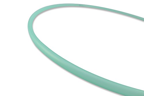 Colored Polypro Hula Hoop, So Many Colors To Choose From! (Aqua, 36" x 3/4" OD (Beginner))