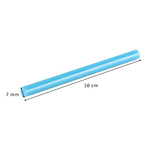 image for Hot Melt Glue Sticks,12 Colors Melt Heating Glue Gun Craft Sticks for 